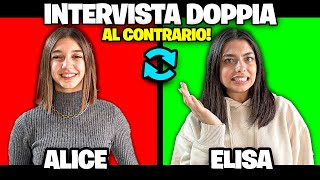 INTERVISTA DOPPIA AL CONTRARIO 😂​ con ELISA CAMPOLUNGHI [upl. by Oriana457]