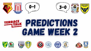 Predictions for Match Day 2 [upl. by Immas889]