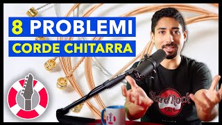 8 GRAVI PROBLEMI che risolverai CAMBIANDO LE CORDE  Lezioni di Chitarra ☕ SOS 026 [upl. by Nelak]