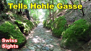 Wilhelm Tell Hohle Gasse Küssnacht Switzerland 4K [upl. by Adihsar830]