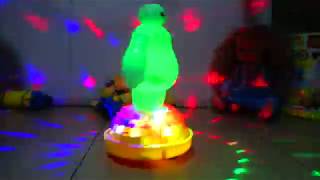 AMAZING Big Hero 6 Baymax Toy w Flashing Lights Fantastic Light Up Toy thats Battery Operated [upl. by Paxton490]