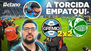 GRÊMIO 2 x 2 JUVENTUDE  A TORCIDA FEZ SUA PARTE VLOG NA ARENA [upl. by Ttelracs]