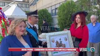 Ascoli Piceno  I carabinieri festeggiano i 210 della fondazione [upl. by Ludmilla341]