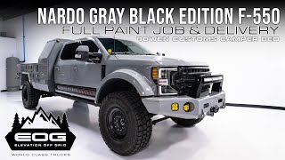 NARDO GRAY 2022 F550 Black Edition Full Paint Job [upl. by Holt947]