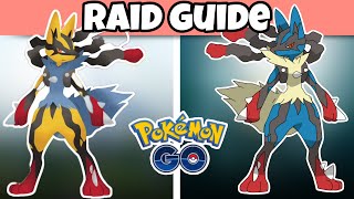 NEW Mega Lucario Raid Counters Guide  Pokémon GO [upl. by Yul956]