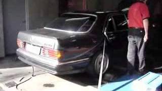 W126 mercedes dyno 1 [upl. by Frydman585]