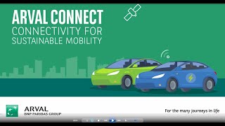 Arval Connect Connectivity for sustainable mobility [upl. by Nohsyt]