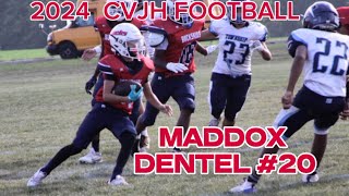 2024 Conestoga Valley Junior High Football Maddox Dentel 20 [upl. by Nodlehs635]