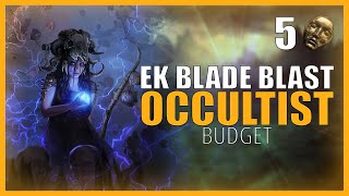 Path of Exile 325  EK Blade Blast Occultist Build  5 Div Budget  Proof of Concept [upl. by Frants]