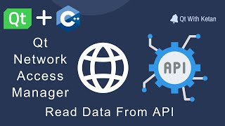 Qt QNetworkAccessManager  Send And Receive Request Over The Network  API Calling [upl. by Emiline506]