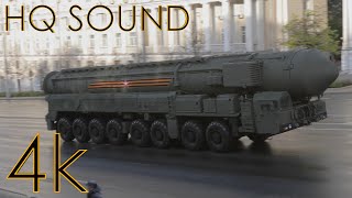 Проезд военной техники на генеральную репетицию Парада 5 мая 4K HQ sound [upl. by Dusza700]