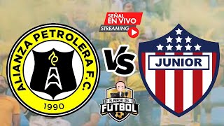 Alianza Petrolera 1 vs Junior 5  Fecha 11  Liga II 2023 [upl. by Ahsitan]