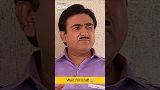 Wait For End trending tmkocsmileofindia shorts comedy jethalal [upl. by Eadas967]