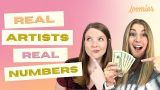 How Much Money Do SelfEmployed Artists Make  Lets Break Down the Numbers [upl. by Fesuoy637]