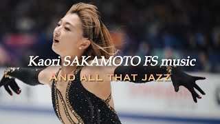 坂本花織 Kaori SAKAMOTO FS music 🎧 CHICAGO OST🖤❤️ [upl. by Notgnihsaw]