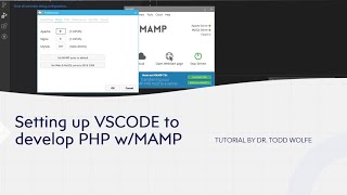 VSCode Tutorial How to develop and debug PHP and use MAMP for local development [upl. by Rehpretsirhc871]