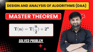 Master theoremSolving Recurrence Relation TnTn2n2 Design and Analysis of Algorithms [upl. by Meeharb466]