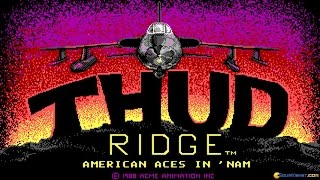 Thud Ridge gameplay PC Game 1988 [upl. by Ebeneser]