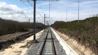 Trajectvideo PCC 1006 Knokke  Westende lage versnelling [upl. by Ramuk]