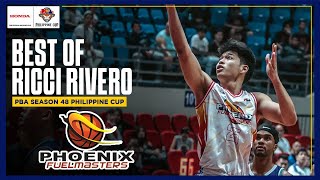 BEST OF RICCI RIVERO  PBA SEASON 48 PHILIPPINE CUP  HIGHLIGHTS [upl. by Alicul]