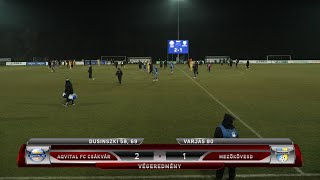 Merkantil Bank NBII 20242025 15 forduló Aqvital FC Csákvár  Mezőkövesd Zsóry FC 21 [upl. by Cochard]