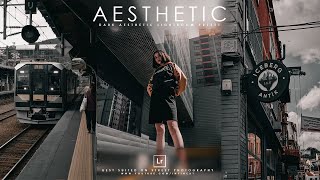 Aesthetic Dark Lightroom Presets│ Dark presets free download│ Lightroom Editing Tutorial [upl. by Cinamod788]