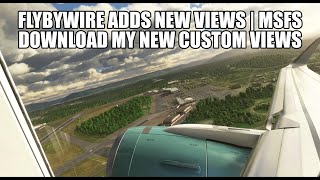 FlyByWire Adds New Camera Views  Download My New Custom Views [upl. by Shelli862]