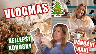 NEJLEPŠÍ KOKOSKY recept VÁNOČNÍ HAUL TRHY V PRAZE  VLOGMAS🎅🏼 [upl. by Anesuza]