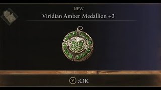 VIRIDIAN AMBER MEDALLION 3 Location Shadow of the erdtree [upl. by Maroney]