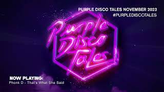 PURPLE DISCO MACHINE  PURPLE DISCO TALES NOVEMBER 2023 [upl. by Yrovi]