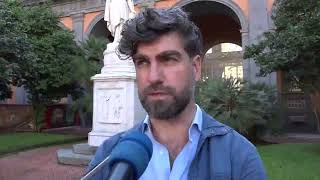 Lavori di restauro del Giardino Romantico di Palazzo Reale di Napoli intervista a Marco Ferrari [upl. by Naveb]