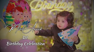 MIHIT ANAND 1st BIRTHDAY HIGHLIGHT 2024  TOTAL MEDIA FILMS [upl. by Aihsinat]