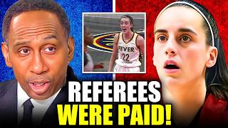 1 MINUTE AGO Corrupt Referee EXPOSED TARGETING Caitlin Clark FANS GOING WILD [upl. by Angelico]