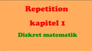 Repetition Ma5 Kapitel 1 [upl. by Htide60]