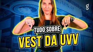 TUDO sobre o vestibular de MEDICINA da UVV  VEST 20241 [upl. by Jeanie]