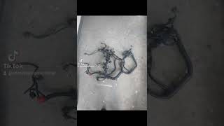 Nissan Tiida Complete Engine Harness ChangedEgr Valve Serviced [upl. by Malha]