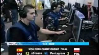 WCG 2006 유럽챔피언쉽 Counter Stike x6tenceAMD vs Pentagram [upl. by Truelove]