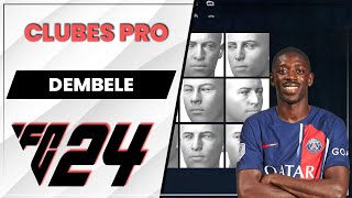 How to make DEMBELE in EA FC 24 ✅ [upl. by Htur]