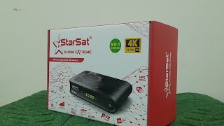 STARSAT SR200HD EXTREME 4K UHD HDR Satellite Receiver  Built WiFi l UnboxingReview l Urdu [upl. by Demha46]