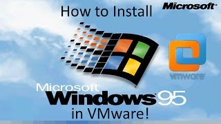 Windows 95  Installation in VMware [upl. by Aicilaana]