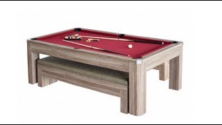 Carmelli Newport 7’ Pool Table Reviews 2017 [upl. by Eelynnhoj]