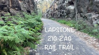 Lapstone Zigzag Rail Trail TrailTrax [upl. by Acirehs]