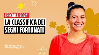 Oroscopo 2024 la classifica dei segni più fortunati dellanno [upl. by Patrizio]