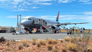 Full Flight  Ayers RockUluru to Melbourne Jetstar JQ665 Airbus 320200 [upl. by Eibbed]