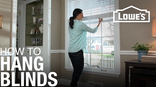 How to Hang Blinds [upl. by Coletta]