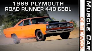 1969 12 Plymouth Road Runner A12 Six Barrel Muscle Car Of The Week Video Episode 237 V8TV [upl. by Anzovin225]