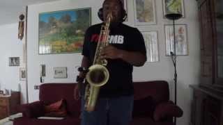 Trophies  Drake Sax Cover  Carl Catron [upl. by Aerdnaek]