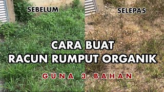 BARAKALLAHUFIK CARA BUAT RACUN RUMPUT ORGANIK  Little SQFT [upl. by Lisan]