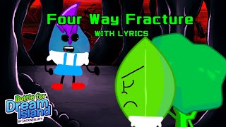 Four Way Fracture WITH LYRICS  FNF Vs Teardrop Cover [upl. by Odlaniger]