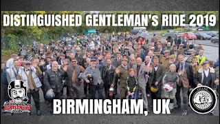 Birmingham DGR 2019  Black Country Museum  7 Yr old pillion  Distinguished Gentlemans Ride 2019 [upl. by Trever]